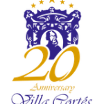 Logotipo villa Cortés 20 aniversario