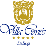 villa cortes - logo vector